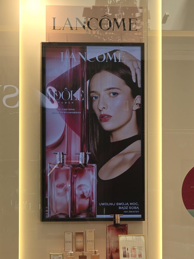 Iga Świątek, kampania reklamowa Lancome
