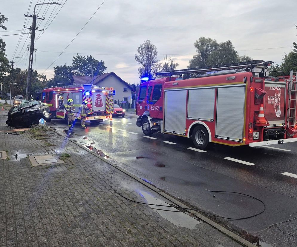 Wypadek w Czechowicach-Dziedzicach