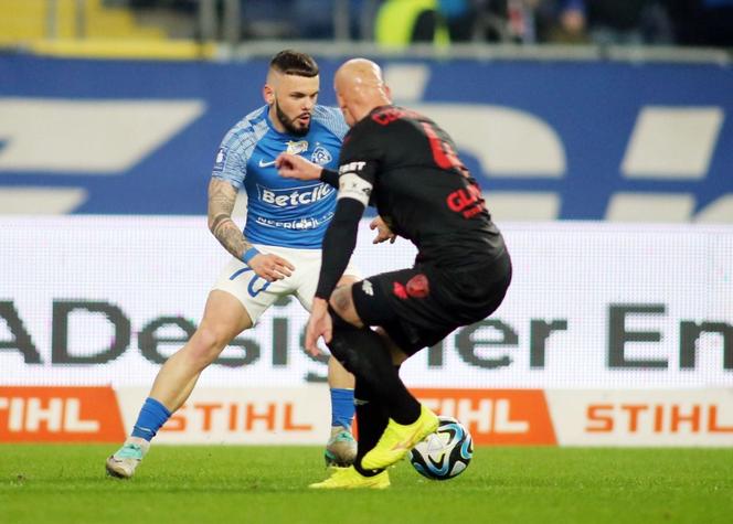 Ruch Chorzów zdeklasował rywala - Piasta Gliwice na Stadionie Śląskim