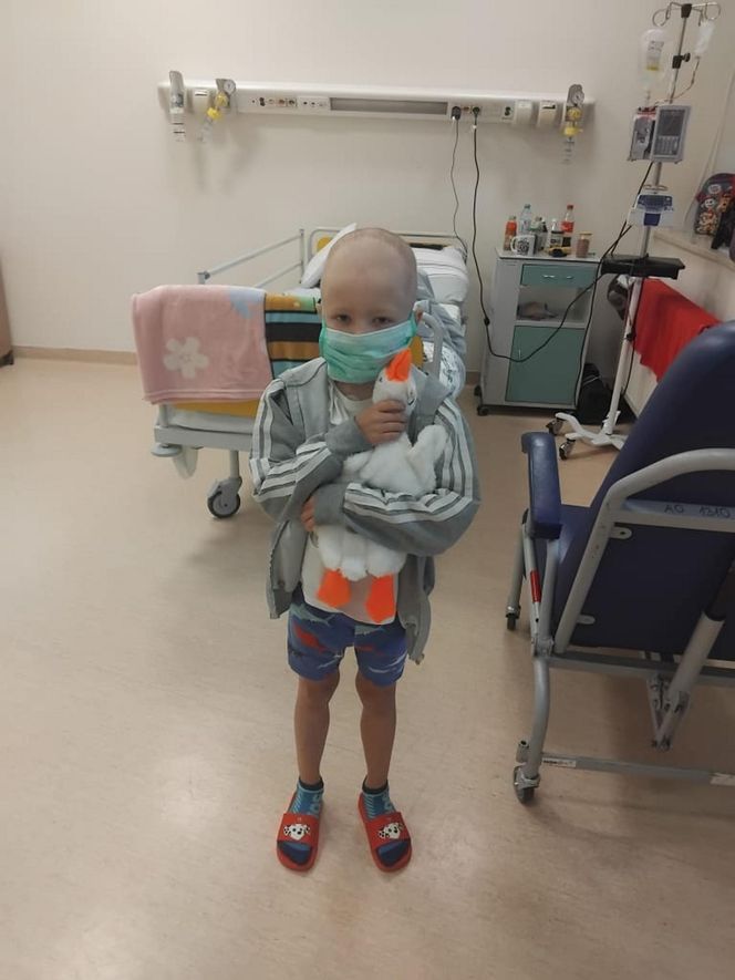 Alek Kleszer walczy z neuroblastomą