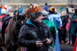 Uliczne jasełka w Katowicach przyciągnęły tłumy