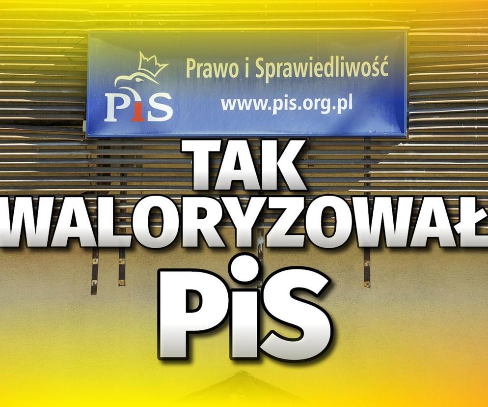 TAK WALORYZOWAŁ PiS