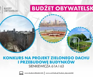Konkurs na projekt zielonego dachu i przebudowę budynków pofabrycznych w Łodzi