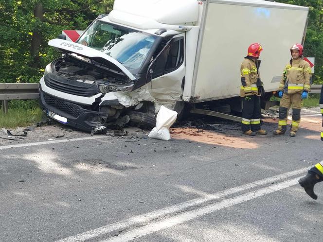 Starachowice. Wypadek ulica Ostrowiecka 