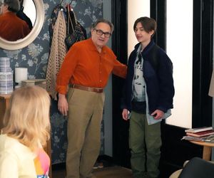 Barwy szczęścia odc. 3228. Emilka (Jessica Frankiewicz), Emil (Artem Malaszczuk), Jerzy (Bronisław Wrocławski)