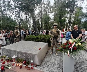 81. rocznica wybuchu Powstania Warszawskiego. Uroczystości przy pomniku Gloria Victis