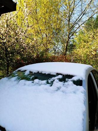 Olsztyn pod śniegiem, czyli jak zima potrafi zaskoczyć w maju!