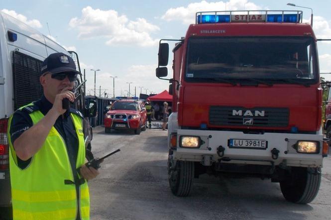Pożar autobusu jadącego z Krakowa do Lublina! W środku było 30 pasażerów