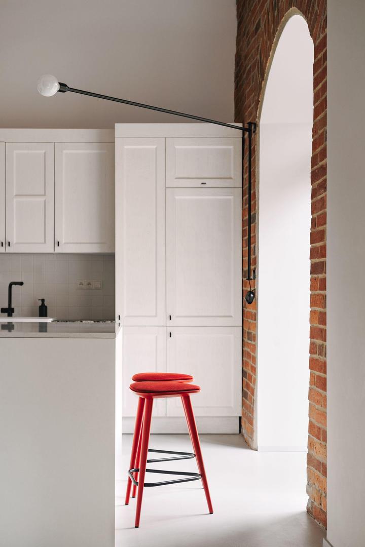 Nowoczesne mieszkanie w starym spichlerzu