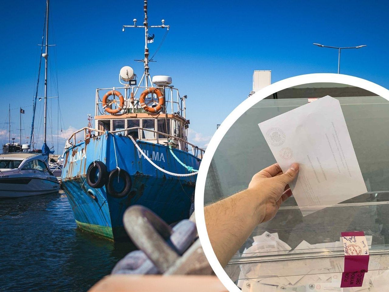 Wybory prezydenckie 2025 na morzu. PKW podała pełne wyniki głosowania