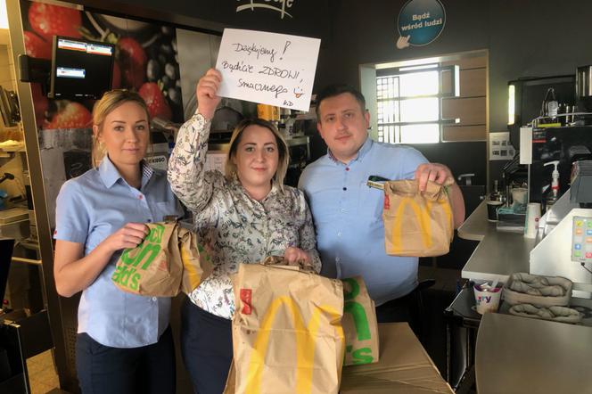 McZestawy Mocy od McDonald’s jako wyraz wsparcia dla służb zdrowia 