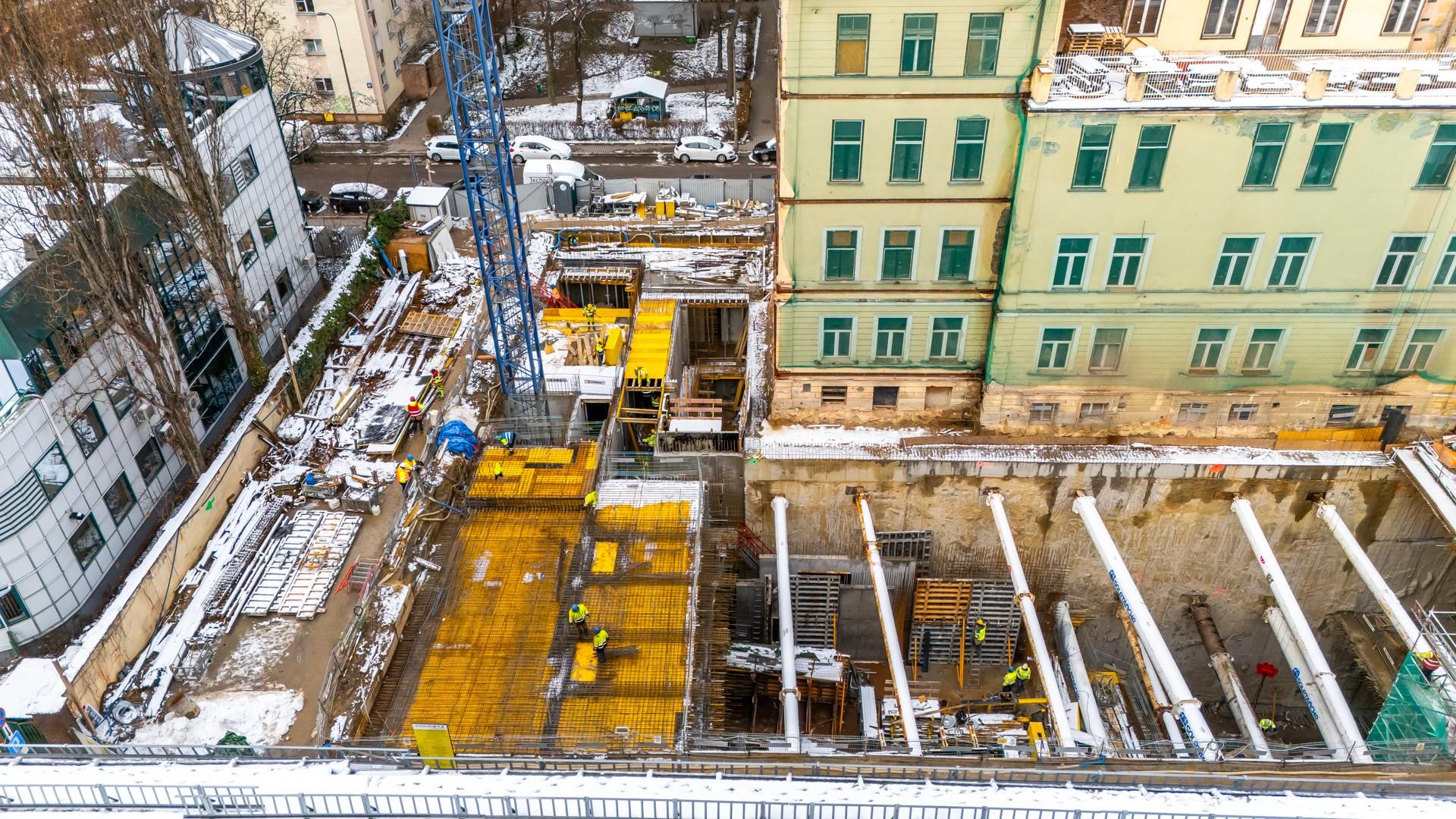 Budowa Muzeum Getta Warszawskiego 