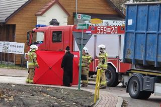 Przechodziła przez pasy, kierowca ciężarówki nie wyhamował. 80-latka nie żyje