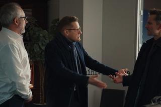 M jak miłość odc. 1735 po wakacjach. Piotrek (Marcin Mroczek), Kamil (Marcin Bosak), Adam Werner (Jacek Kopczyński)