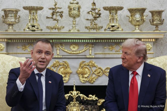 Spotkanie Donalda Trumpa z Karolem Nawrockim