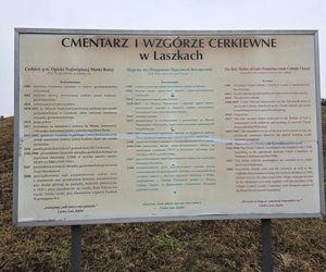  Cmentarz i wzgórze cerkiewne w Laszkach