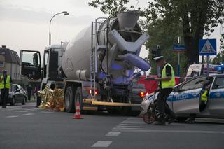 Dziecko zginęło pod betoniarką