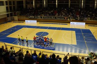 Drużyna Wiary Lecha - Legia Warszawa w 1/16 Pucharu Polski w futsalu