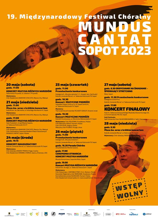 plakat mundus cantat 2023