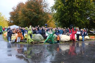 Ponad półtonowa dynia. Taką bestię wyhodowali w ogrodzie PAN w Powsinie