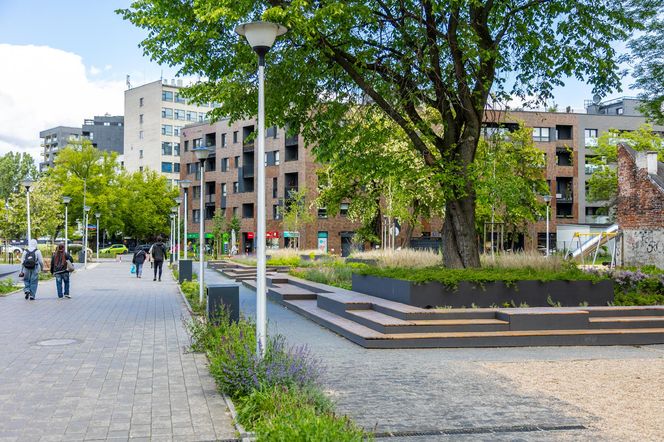 Centrum Lokalne Kamionek wiosną 2025 r.
