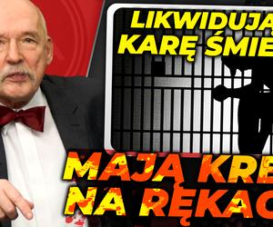 Janusz Korwin-Mikke o karze śmierci: Ci co znieśli karę śmierci, mają krew na rękach! [SUPER RING]