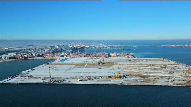 Budowa Terminala kontenerowego T3 Baltic Hub w Gdańsku
