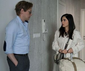 M jak miłość odc. 1879. Iza (Adriana Kalska), Radek (Philippe Tłokiński)