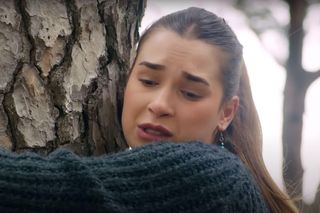 Sila znów wpakuje się w tarapaty. Tym razem utknie na drzewie i spadając... spadnie na Kuzeya. 