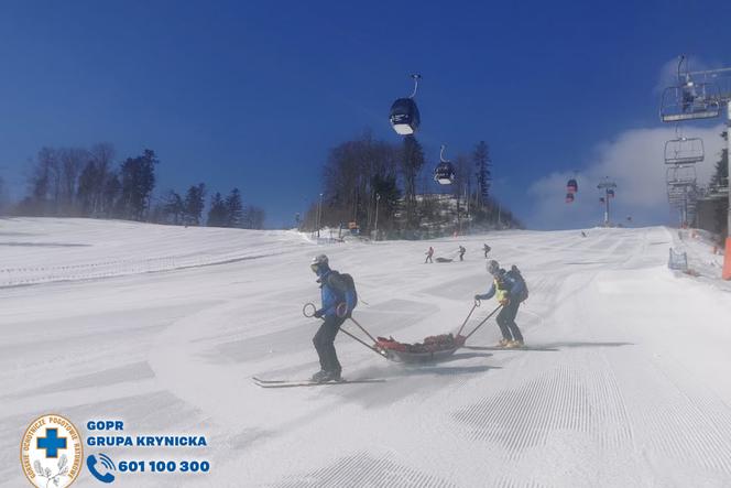 Ratownicy Krynickiej Grupy GOPR podsumowali sezon narciarski 