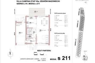 Plan domu. Villa Campina