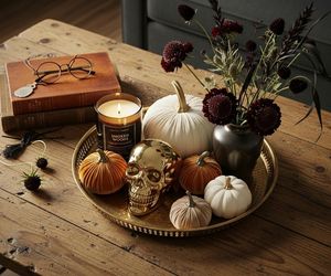 jesienna dekoracja na halloween