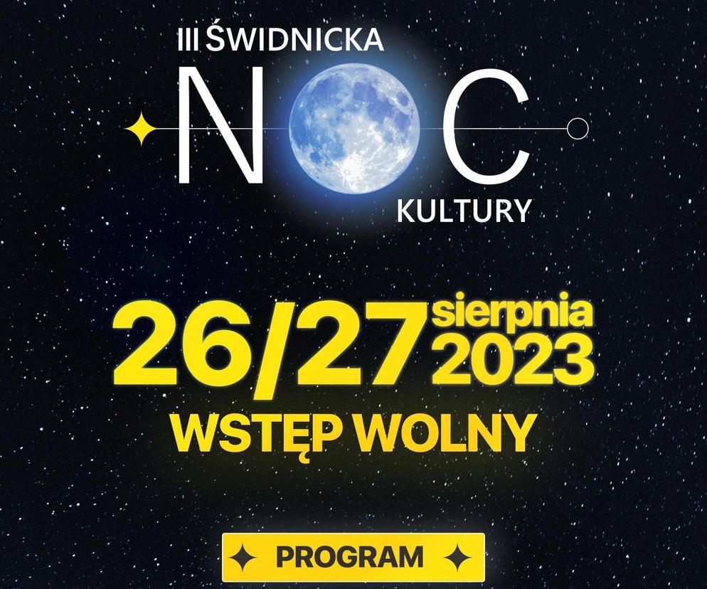 Noc Kultury w Świdniku - plakat wydarzenia