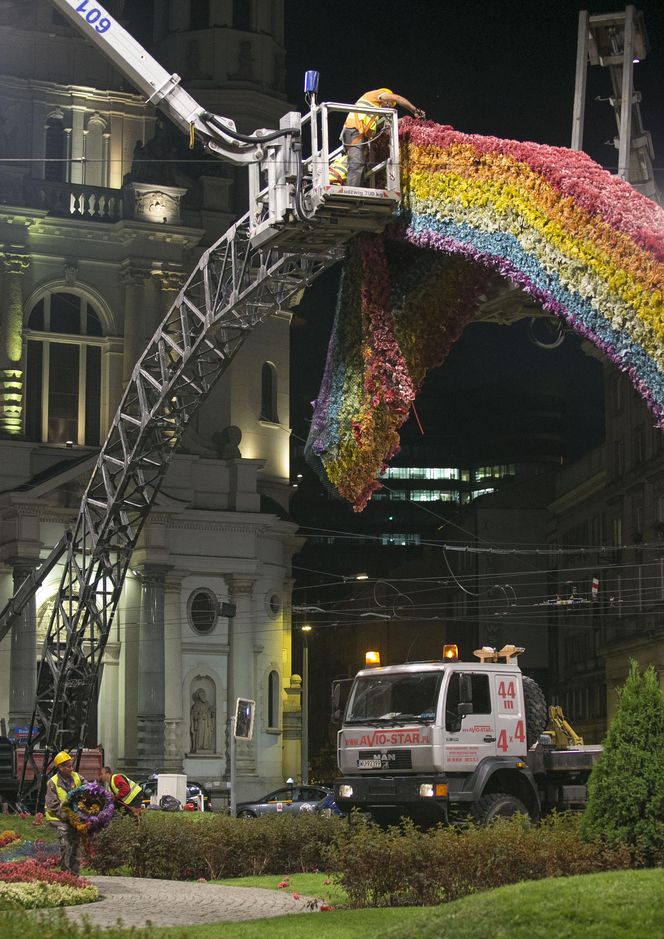 Tęcza znów zabłyśnie w centrum Warszawy. Tak zagłosowali mieszkańcy. „Zachęcam, żeby działać dalej”