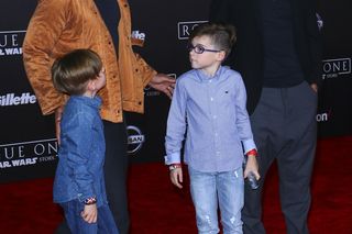 Ricky Martin z synami w 2016 roku