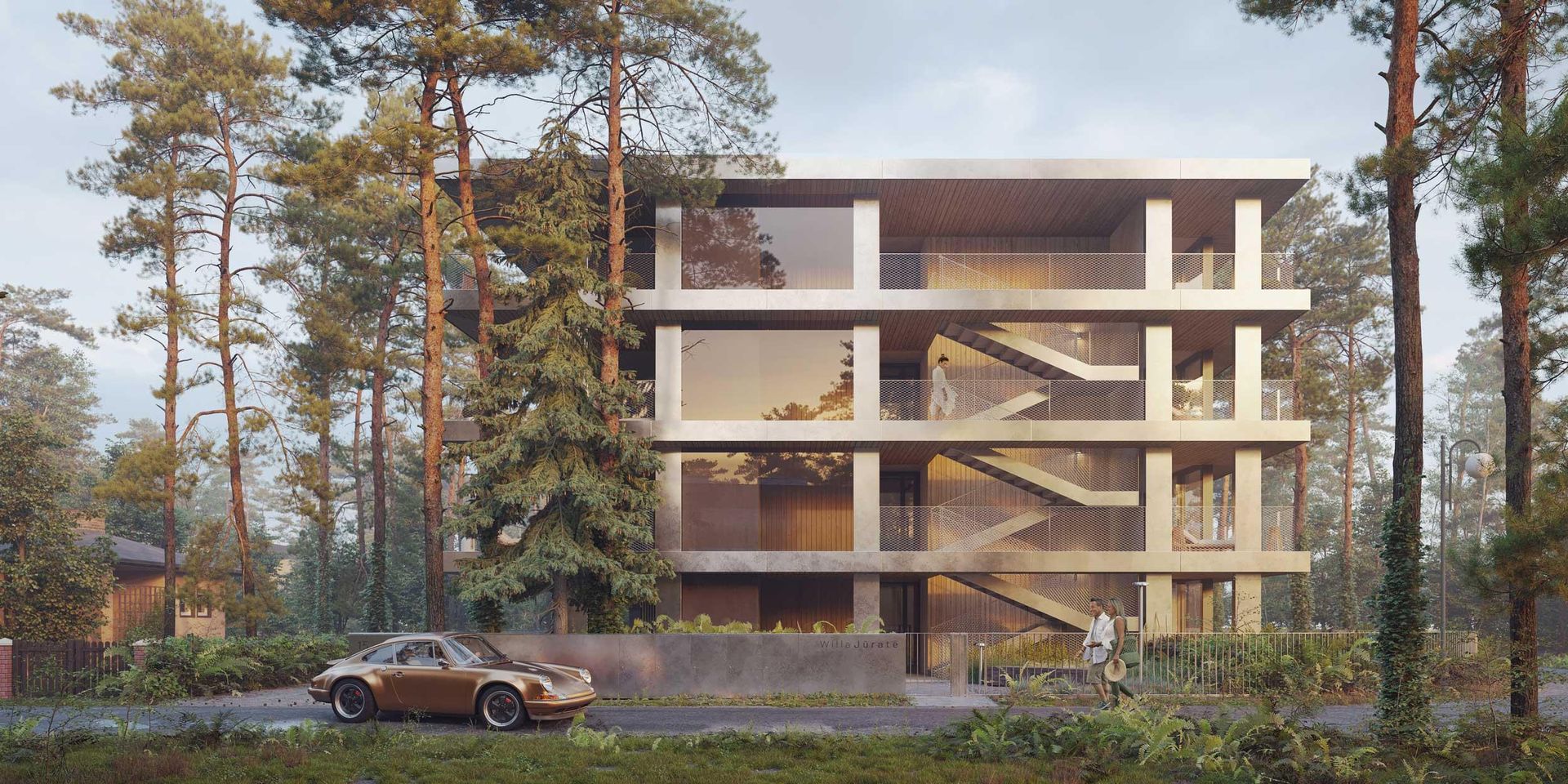 Apartamenty w Juracie na Helu pracowni Interurban