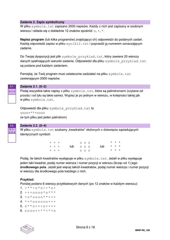 Matura 2025 informatyka rozszerzona - arkusz CKE 14.05.2025 - Formuła 2023