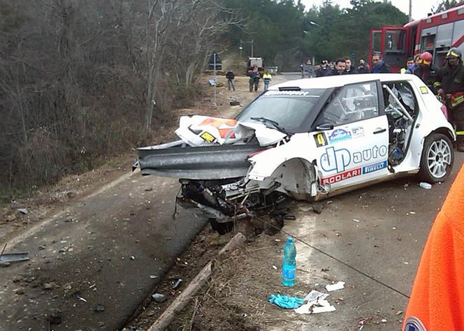 Robert Kubica, wypadek