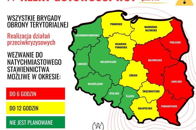 WOT postawione w stan gotowości
