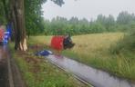 Śmiertelny wypadek koło Olsztyna. 29-latka wjechała w drzewo 