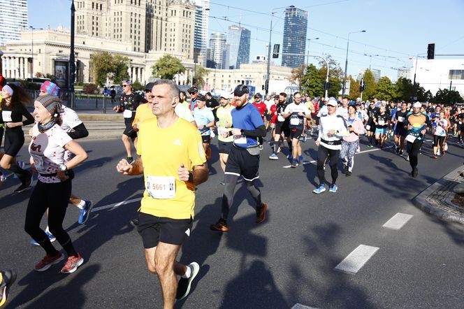 Uczestnicy 46. edycji Nationale-Nederlanden Maratonu Warszawskiego