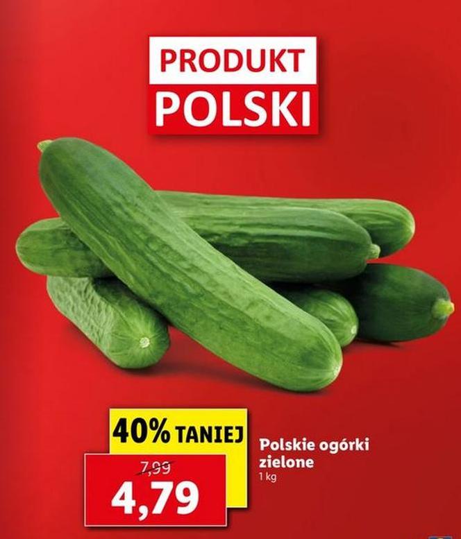 Polskie ogórki zielone