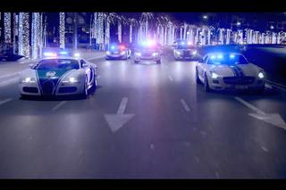 Zobacz radiowozy marzeń: policyjna flota Dubaju w promocyjnym WIDEO