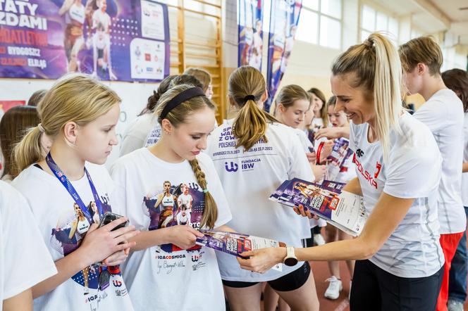 Znana olimpijka zachęca dzieci do aktywności fizycznej