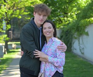 Pierwsza miłość po wakacjach 2025. Julita (Dagmara Bryzek), Radek (Karol Biskup)