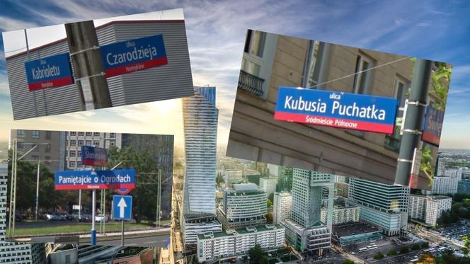 Dziwne nazwy ulic w Warszawie - zaskoczą każdego przechodnia!