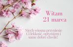 Fajne kartki na pierwszy dzień wiosny