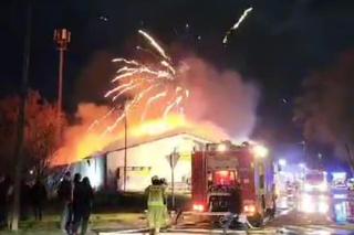  Pożar sklepu Biedronka w m. Mieścisko