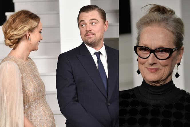 Nie patrz w górę: Jennifer Lawrence, Leonardo DiCaprio i Meryl Streep