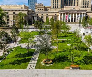 Plac Centralny Warszawa, sierpień 2025